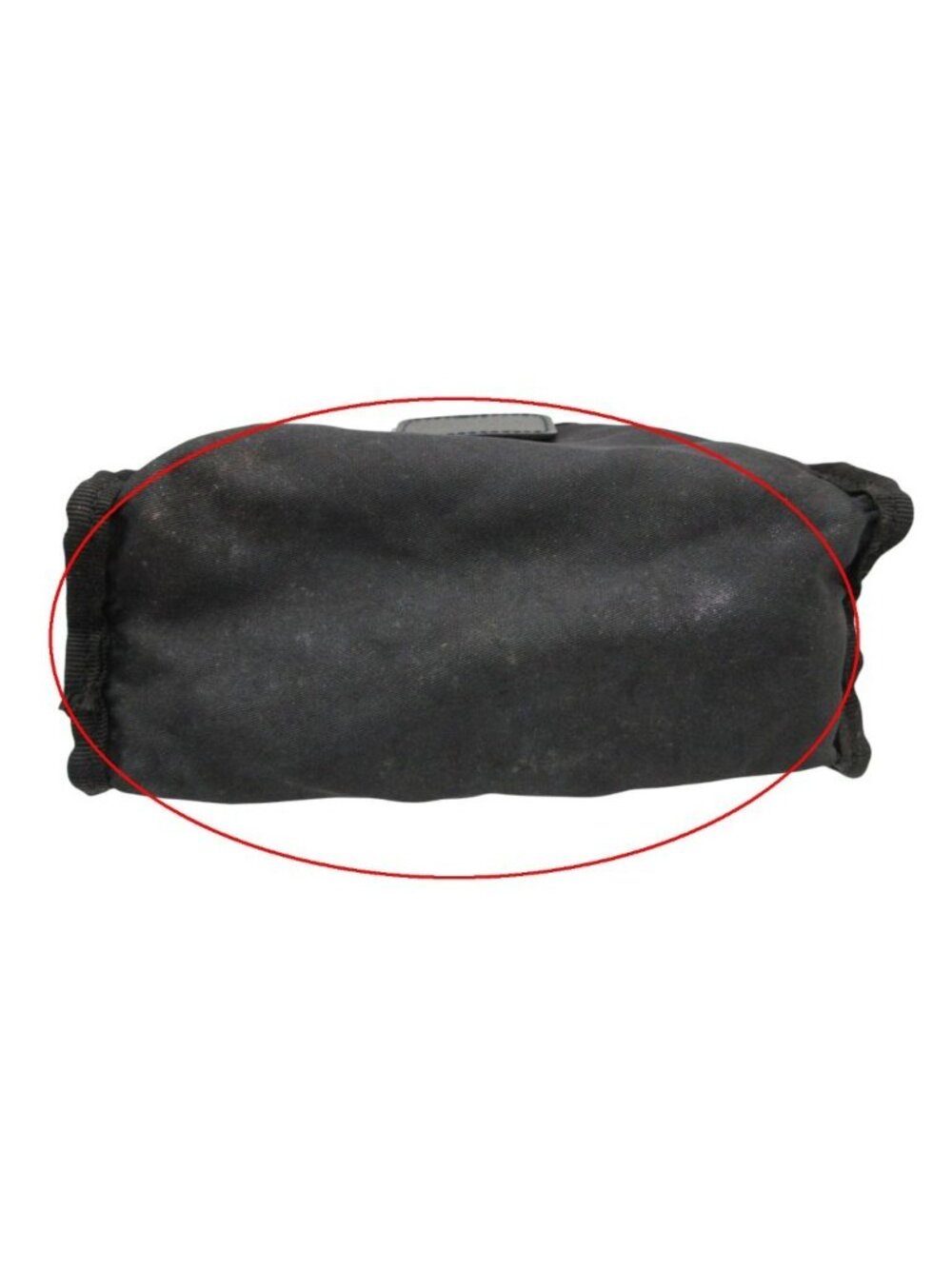 Prada Pouch Triangle Logo Nylon Mini Black - Picture 8 of 9